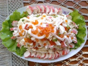 Салат «морская фантазия»
