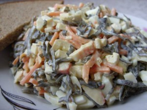 Салат «морское дно»