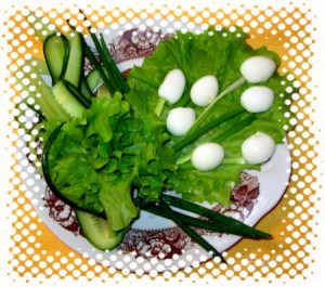 Салат «подснежники»