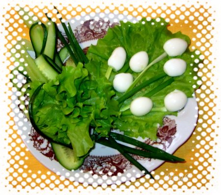 Салат «подснежники»