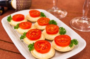 Тарталетки с сыром и помидорами - фото Тарталетки с сыром и помидорами