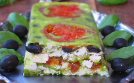 Быстрая вкусная овощная запеканка