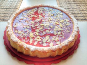 Творожная запеканка с джемом (без муки)