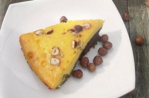 Тыквенный чизкейк с лесными орехами