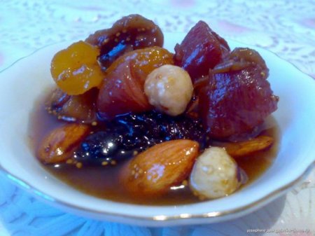 Варенье из инжира с фундуком и лимоном