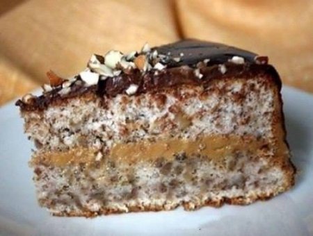 Венесуэльский ореховый торт