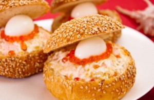 Закуска «морская раковина»
