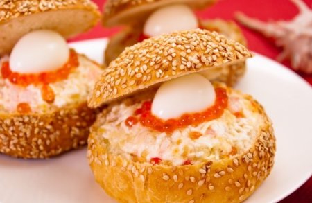 Закуска «морская раковина»